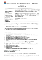 Proces Verbal du 21 01 2026